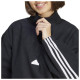 Adidas Γυναικείο φούτερ Future Icons 3-Stripes Quarter-Zip Sweatshirt